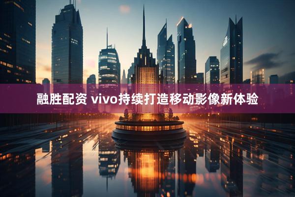 融胜配资 vivo持续打造移动影像新体验