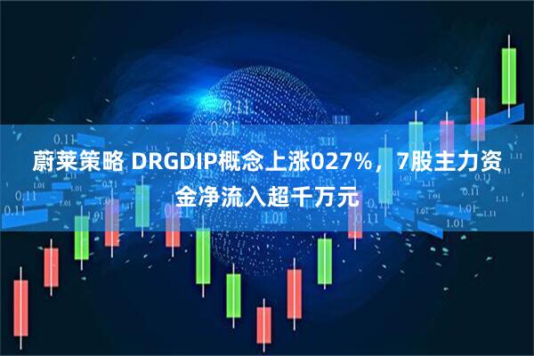 蔚莱策略 DRGDIP概念上涨027%，7股主力资金净流入超千万元